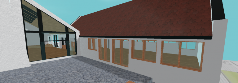 3D-Modell neues Gemeindehaus
