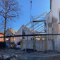 Rückseite des Foyers, 22. März 2022